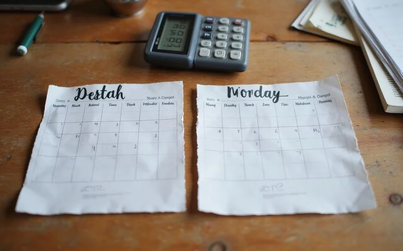 Comparison graphic: 28 versus 31 free days at the daily rate