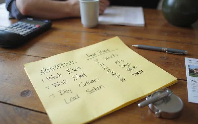 Daily-rate conversion worked example: six weeks free equals 42 days
