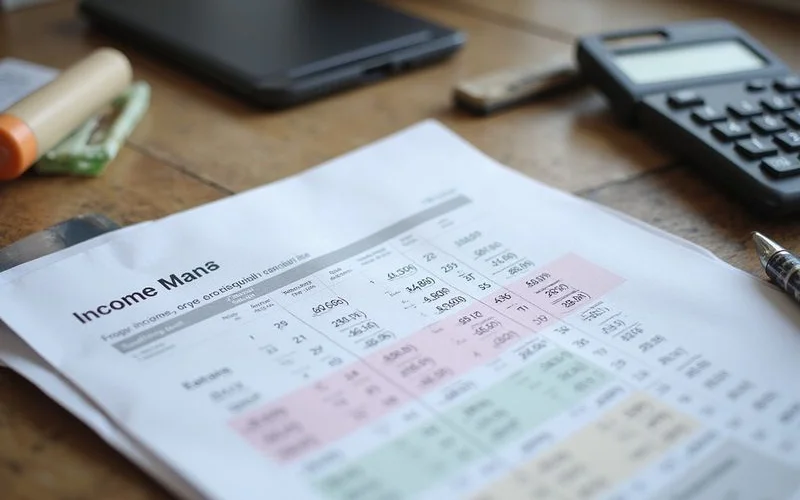 Income multiple table showing qualifying rent at 3x, 2.5x, and 2x
