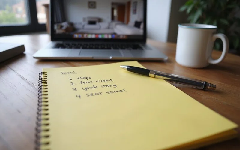 Remote lease steps: verify, list, sign, move