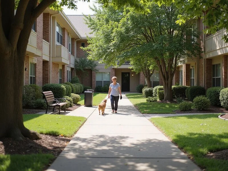 Dallas apartment context photograph