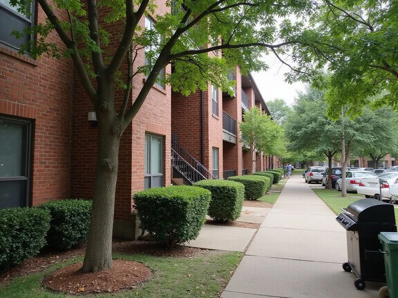 Dallas apartment context photograph